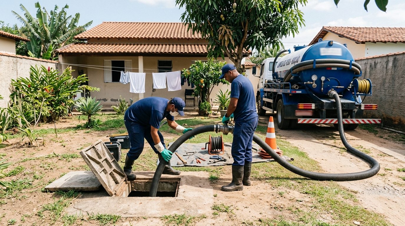 Manutenção de Fossa em Curitiba‑PR